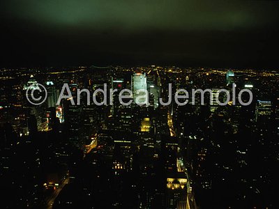 Manhattan Nightime from Above | Andrea Jemolo