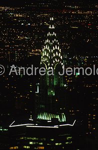 Chrysler Building Nightime from Above | Andrea Jemolo