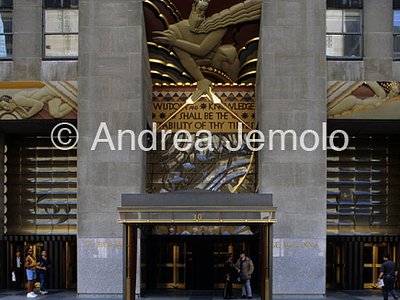 RCA Building Detail | Andrea Jemolo