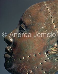Ife National Museum Head of Oni - copper - Ife | Andrea Jemolo
