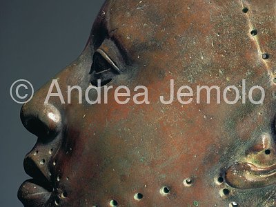 Ife National Museum Testa di Oni - rame - Ife | Andrea Jemolo