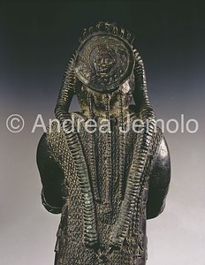 Nigerian National Museum Archer - bronze - Rear of the head - Jebba | Andrea Jemolo