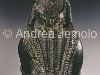 Nigerian National Museum Arciere - bronzo - Retro della testa - Jebba | Andrea Jemolo