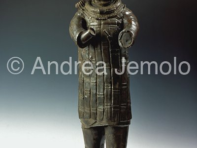Nigerian National Museum Guerriero - bronzo e stagno - Tada | Andrea Jemolo