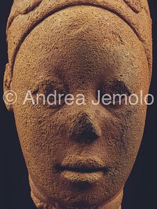Nigerian National Museum Head - terracotta - Ife | Andrea Jemolo