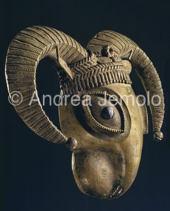 Nigerian National Museum Head of ram - Bronze - Owo | Andrea Jemolo
