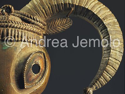 Nigerian National Museum Testa di ariete - Bronzo - Particolare - Owo | Andrea Jemolo
