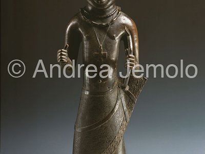 Nigerian National Museum Messaggero di corte - bronzo - Benin | Andrea Jemolo