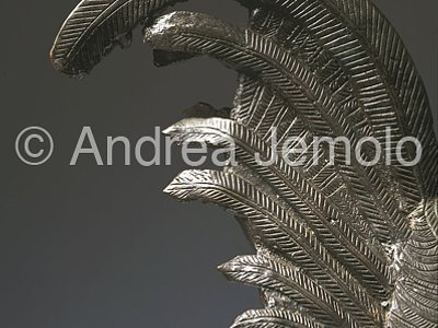 Nigerian National Museum Gallo -particolarecoda - bronzo - Benin | Andrea Jemolo