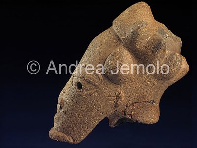 Nigerian National Museum Testa da Jemaa - Frontale - Nok | Andrea Jemolo