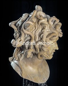 Capitoline museums Medusa - right Profile | Andrea Jemolo