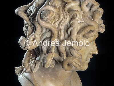 Musei Capitolini Medusa - Profilo destro | Andrea Jemolo