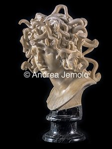 Capitoline museums Medusa - left Profile | Andrea Jemolo
