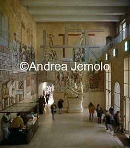 Liviano Palace University of Padua The Classical Civilization - fresco | Andrea Jemolo