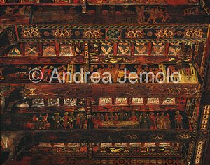 Chiaramonte palace - Steri Wooden ceiling - Detail | Andrea Jemolo