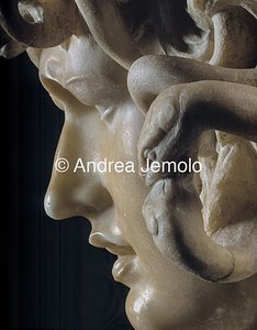 Capitoline museums Medusa - left Profile | Andrea Jemolo
