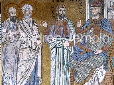Cappella Palatina Ss. Pietro e Paolo e Simon Mago - Mosaici | Andrea Jemolo