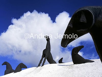 The salt's Mountain and the Horses  | Andrea Jemolo