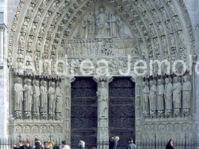 Notre Dame Portal Universal Judgment - General view | Andrea Jemolo