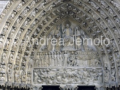 Notre Dame Portal Universal Judgment - Eardrum | Andrea Jemolo