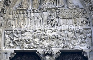 Notre Dame Portal Universal Judgment - Judgment | Andrea Jemolo