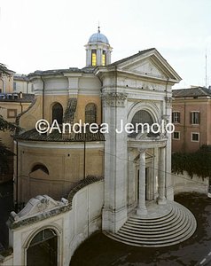 St. Andrea al Quirinale General view from above | Andrea Jemolo