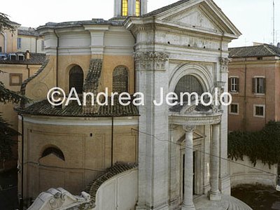 St. Andrea al Quirinale General view from above | Andrea Jemolo