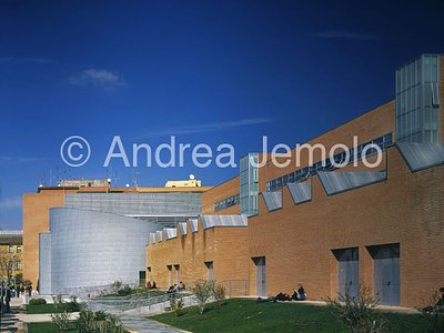 Rettorato della Università di Roma Tre Visione d'insieme da Sud | Andrea Jemolo