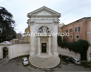 St. Andrea al Quirinale General view from above | Andrea Jemolo
