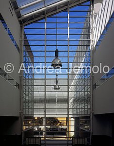 Rettorato of University Roma Tre Faculty of Jurisprudence - glass door | Andrea Jemolo
