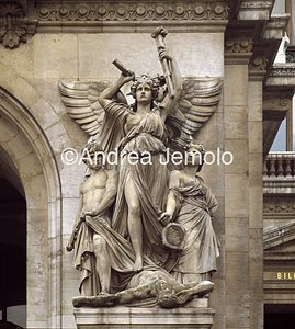 Palais Garnier Statuary group - The Drama | Andrea Jemolo