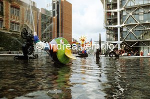 Centre Georges Pompidou Fountain Stravinsky - Fontaine des automates | Andrea Jemolo