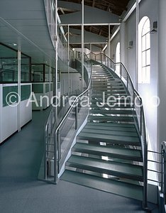 Press center of agenzia per il Giubileo First floor staircases | Andrea Jemolo