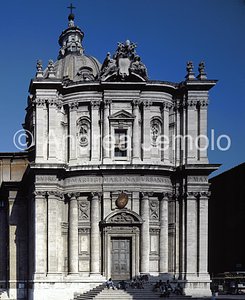 Santi Luca e Martina Façade | Andrea Jemolo