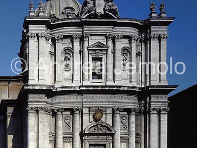 Santi Luca e Martina Façade | Andrea Jemolo