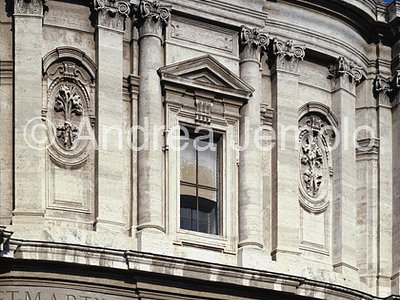 Chiesa di Santi Luca e Martina Particolari dell' ordine superiore | Andrea Jemolo