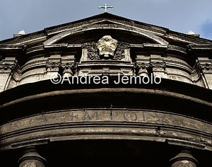 Santa Maria della Pace Façade - Detail | Andrea Jemolo