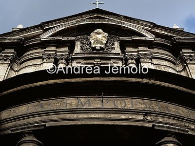 Santa Maria della Pace Façade - Detail | Andrea Jemolo