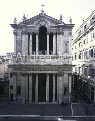 Santa Maria in via Lata Façade | Andrea Jemolo