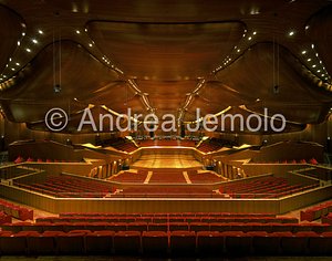 Auditorium Parco della Musica Santa Cecilia Hall toward the stage | Andrea Jemolo