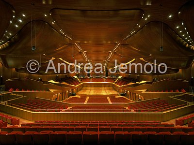 Auditorium Parco della Musica Santa Cecilia Hall toward the stage | Andrea Jemolo