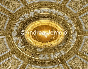 St. Andrea al Quirinale Vault - Lantern | Andrea Jemolo