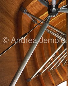 Auditorium Parco della Musica Wooden structure of the coverage | Andrea Jemolo