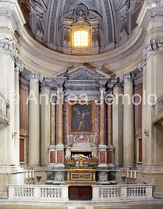 Santi Luca e Martina Chapel and High Altar | Andrea Jemolo