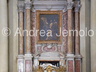 Santi Luca e Martina Altar | Andrea Jemolo