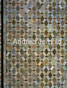 Mosque and Cultural Islamic Center Mosaic of the base of the column | Andrea Jemolo