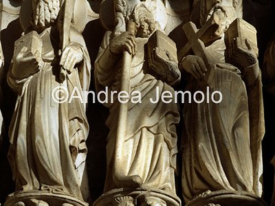 Cathedral Portal - statues of Apostles | Andrea Jemolo