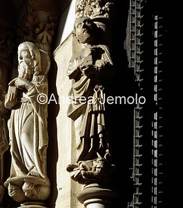 Cathedral Portal - statues of Apostles | Andrea Jemolo
