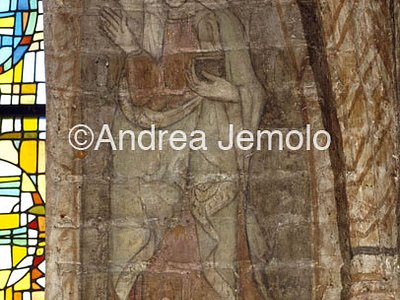 Church of St. John the Baptist  Madonna - Mother of Mercy Fresco | Andrea Jemolo