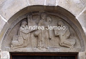 Church of the Holy Trinity Lunette of the portal | Andrea Jemolo